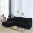 thumbnail image 3 of Sumhomie Stretch Washable Couch Slipcovers for Sectional Sofa L-shape Corner, 3 of 4
