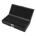 thumbnail image 2 of Boîte à Roseaux, 2 Couches en Cuir Noir Anti-Humidité Accessoires pour Instruments de Musique Design de Nouvelle Génération, 2 of 9