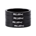 thumbnail image 1 of Headset Spacer Aluminium Headset 4pcs Aluminium Alloy Bike Spacers Stem Riser Bicycle Fork Washers Headset Spacers For, 1 of 5