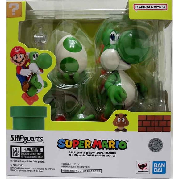 Super Mario 5 Inch Action Figure S.H. Figuarts - Yoshi Reissue