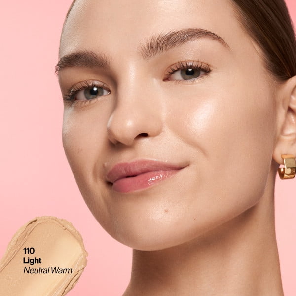 Revlon Glimmer Hydratant Teinté pour le Visage en Bâton, Fond de Teint à Couvrance Légère