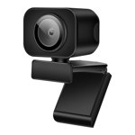 Webcam 2K Complet HD USB Mini Caméra Web Autofocus avec Microphone Web Cam pour PC Ordinateur portable streaming Webcamera, facile à installer