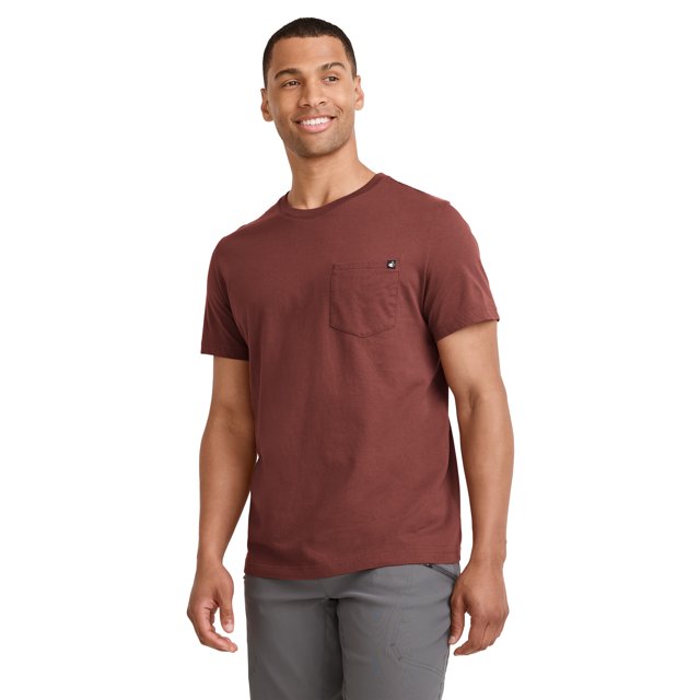 Jockey T-Shirt à Col Ras du Cou pour Hommes en Coton 100 % avec Poche Legacy