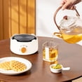 thumbnail image 4 of TIMIFIS Electric Stove Flower Tea Kettle Stove Multi-Function Heat Mini Small Stove Three-Stage Knob Explosion-Proof Panel Kitchen Appliances, 4 of 6