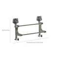 thumbnail image 3 of Kadlawus Double Rod Towel Rack for Bathroom, Retractable Suction Cup Towel Holder, Punch Free Plastic Storage Rack for Towels, Washcloths, 3 of 6
