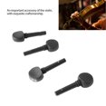 thumbnail image 4 of 4Pcs Violin Tuning Peg, Portable Fine Appearance Wood Violin Peg Replacement Black, 4 of 8
