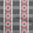 thumbnail image 1 of oneOone Viscose Jersey Red Fabric Asian Ikat Craft Projects Decor Fabric Printed by The Yard 60 Inch Wide, 1 of 4