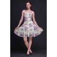 thumbnail image 4 of Bimba Robe d'Été Sans Manches Mini Fluide à Bretelles pour Femme, Robe Soleil à Imprimé Floral - Medium, 4 of 5