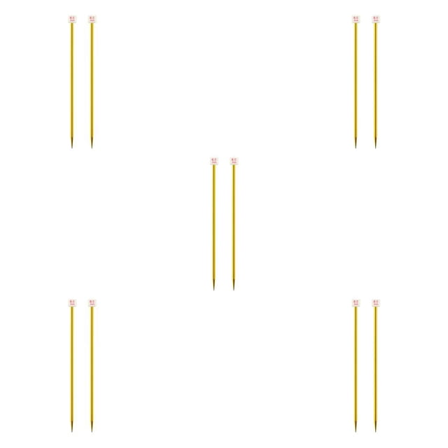 bedienty Color Random Knitting Needles Weaving Needle Handknitting Tool Home Supplies 6.0mm 5Set