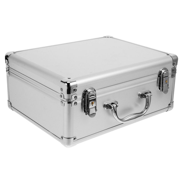 CRILSTYLEO Hard Case for Tools Tool Storage Box Aluminum Alloy Item Protection General Users 1Set
