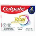 thumbnail image 1 of Colgate Total Active Prevention Clean Mint Toothpaste, 3 Pack, 120 mL, 3 x 120 mL, 1 of 4