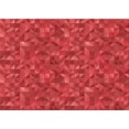 thumbnail image 1 of Ahgly Company Tapis Rectangulaire Lavable en Machine Rouge Transitionnel, 7 Pieds x 10 Pieds, 1 of 7