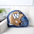 thumbnail image 2 of CFL Winnipeg Blue Bombers Helmet Shaped Cushion, 2 of 3