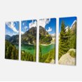 thumbnail image 2 of Greeny Alpine Reservoir - Landscape Canvas Art Print, 2 of 3