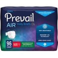 thumbnail image 1 of Prevail Air Plus Adult Diapers Medium - 96qty, 1 of 6