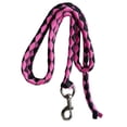 thumbnail image 1 of jinwen Horse Lead Rope Horse Leash Rope Horse Leading Rope Rein for Dog, Sheep, Pet 3.5m Pink and Black, 1 of 9