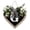 G, variant on Binwennn Metal for Wall A Z Last Name Heart Shaped Front Door Sign Wreath 26 Letter Farmhouse Wreath With Wreath Spring Wreaths For Front Door Outside Hanging