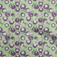 thumbnail image 1 of oneOone Polyester Spandex Light Green Fabric Asian Japanese Koi Fish with Abstract Flower Sewing Craft Projects Fabric Prints by Yard 56 Inch Wide, 1 of 4