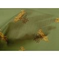 thumbnail image 4 of oneOone Cotton Cambric Fabric Bird Block Printed Fabric 1 Yard 56 Inch Wide, 4 of 4