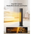 thumbnail image 3 of Pelonis 30" 1500W Ceramic Tower Heater, 3 of 8