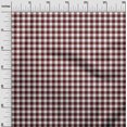 thumbnail image 2 of oneOone Polyester Lycra Fabric Gingham Check Print Fabric By The Yard 56 Inch Wide, 2 of 4