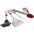 thumbnail image 2 of Four Piece Stainless Steel Soft Grip Barbecue Tool Set, 2 of 2