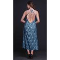 thumbnail image 4 of Bimba Robe de Plage Imprimée Géométrique Décontractée Longue Dos Nu à Col Licou pour Femmes - XX-Grand, 4 of 6