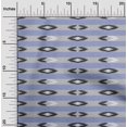 thumbnail image 1 of oneOone Tissu Polyester Lycra à Rayures Imprimé Ikat Tissu de Couture BTY 56 Pouces de Large, 1 of 4