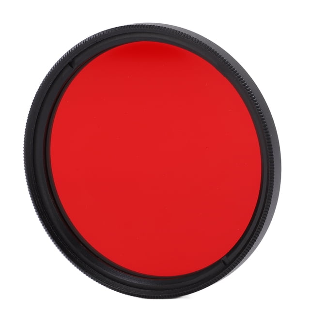 67mm Al Red Filter, Enhancing the Red Tones in the Picture, Making the Scene More Vivid and Layered with Screw Thread Installation for Lens