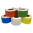thumbnail image 2 of White T-Type Thermal Synthetic Paper Cable Labels, 38*25mm+30mm Size, 125 Sheets per Roll, Compatible with DP23 Series Printers (OS4913), Thermal Printer Application, 2 of 7