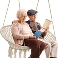 thumbnail image 1 of Sorbus Double Hammock Chair Macramé Swing, 300 Pound Capacity, Perfect for Indoor/Outdoor Home, Patio, Deck, Yard, Garden, 1 of 8