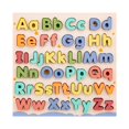 thumbnail image 1 of Wooden Educational Abc Puzzle Upper Case and Lower Case Letters Learning Letters, 1 of 9