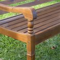 thumbnail image 3 of northbeam MRRY-BCH0350110010 Nantucket Garden Bench, Natural, 3 of 3