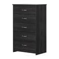 thumbnail image 2 of South Shore Tassio 5-Drawer Chest for Adult, in Gray Oak, 2 of 12