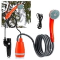 thumbnail image 4 of Trousse de Douche de Camping Portable pour l'Extérieur avec Débit d'Eau de 2,5 à 3,5 L/min 2 m, 4 of 8