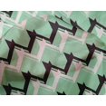 thumbnail image 4 of oneOone Silk Tabby Fabric Chevron Geometric Print Fabric BTY 42 Inch Wide, 4 of 4