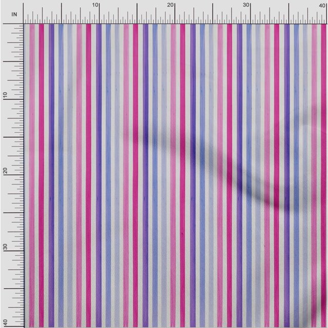oneOone Polyester Lycra Fabric Stripe Panel Print Fabric By Yard 56 Inch Wide