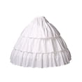 thumbnail image 2 of BEAUTELICATE Jupon pour Filles 100 % Coton Crinoline Jupon pour Enfants Robe à Fleurs Combinaisons, 2 of 4