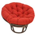 thumbnail image 4 of 44-inch Solid Micro Suede Papasan Cushion (Fits 42-inch Papasan Frame) - Grey, 4 of 5