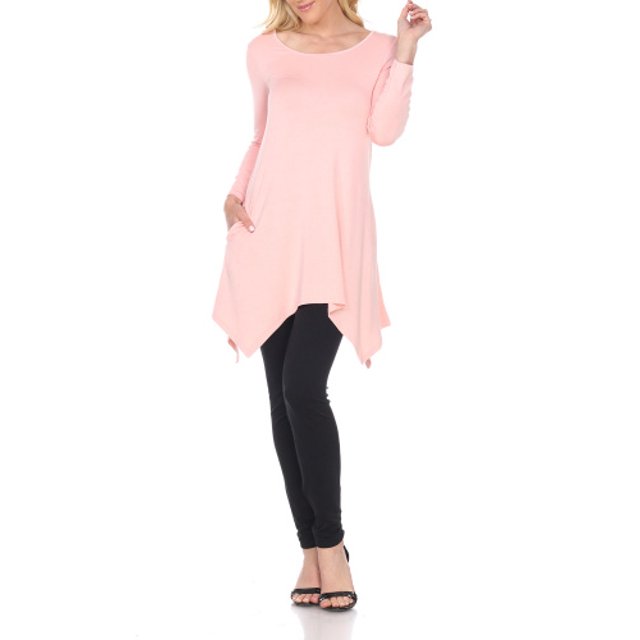 (coralpink, m) - Tunique Unie pour Femme