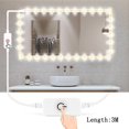 thumbnail image 1 of USB 5V Makeup Mirror Vanity LED Light strip Inductive dimming Adjustable Lighted Make up Mirrors Cosmetic vanity table lights ,Widely Use, 1 of 7