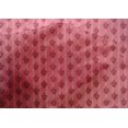 thumbnail image 4 of oneOone Cotton Silk Fabric Stripe & Floral Block Printed Fabric 1 Yard 42 Inch Wide, 4 of 4