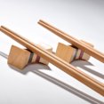 thumbnail image 4 of Oleegame 1PC Spoon And Lid Rest Fine Tableware Rack Modern Chopsticks Chopsticks Simple Holder Kitchen，Dining & Bar Brown, 4 of 8