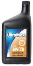 Valvoline Oil 568723 Ultra Max; SAE 5W-20; 1 Quart Bottle; Case Of 12