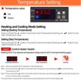 thumbnail image 4 of SHT2000 Temperature Humidity Controller Thermostat Humidistat Indoor Brewing Incubator Thermometer Hygrometer AC110-230V, 4 of 7