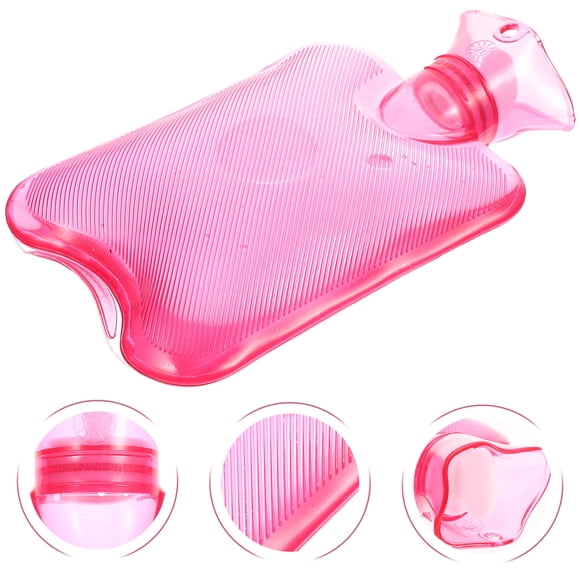 SHINYPASING Hot Water Bottle Heating Pad Thick Hot Water Pouch 1Set Indoor Use Winter