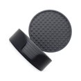 thumbnail image 1 of tredstone Portable Silicone Drink Coasters With Holder Convenient And Durable Accessory Convenient Grey, 1 of 6