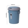 thumbnail image 3 of TIMIFIS Home Humidifier Bathroom Trash Can Large Capacity Trash Can 6L Living Room Trash Can Round Thickened Trash Can Humidifiers for Bedroom, 3 of 8