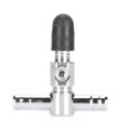 thumbnail image 2 of Aquarium Air  Control Lever Valve, Durable Manually Control Stainless Steel Aquarium Control Valve  For Air Pump For Fish Tank For Aquarium 1 Head With, 2 of 8