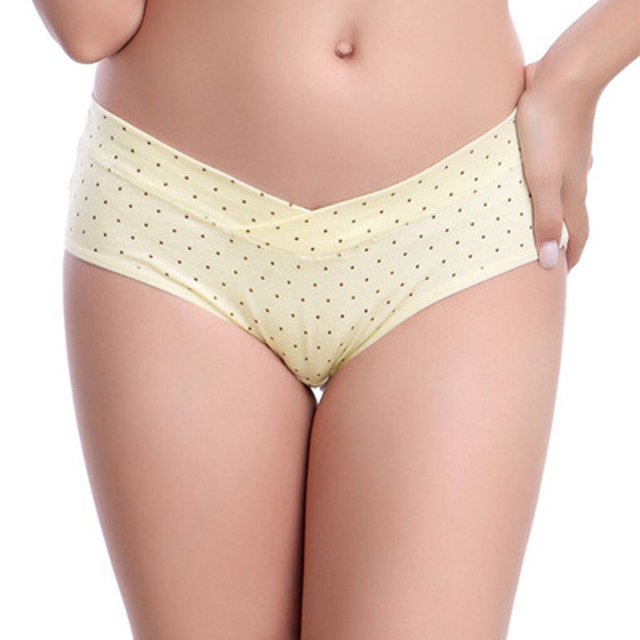 3 Pcs Culottes de Maternité en Coton en Forme de U Taille Basse Culottes pour Femmes Enceintes Culottes de Maternité Culottes de Grossesse